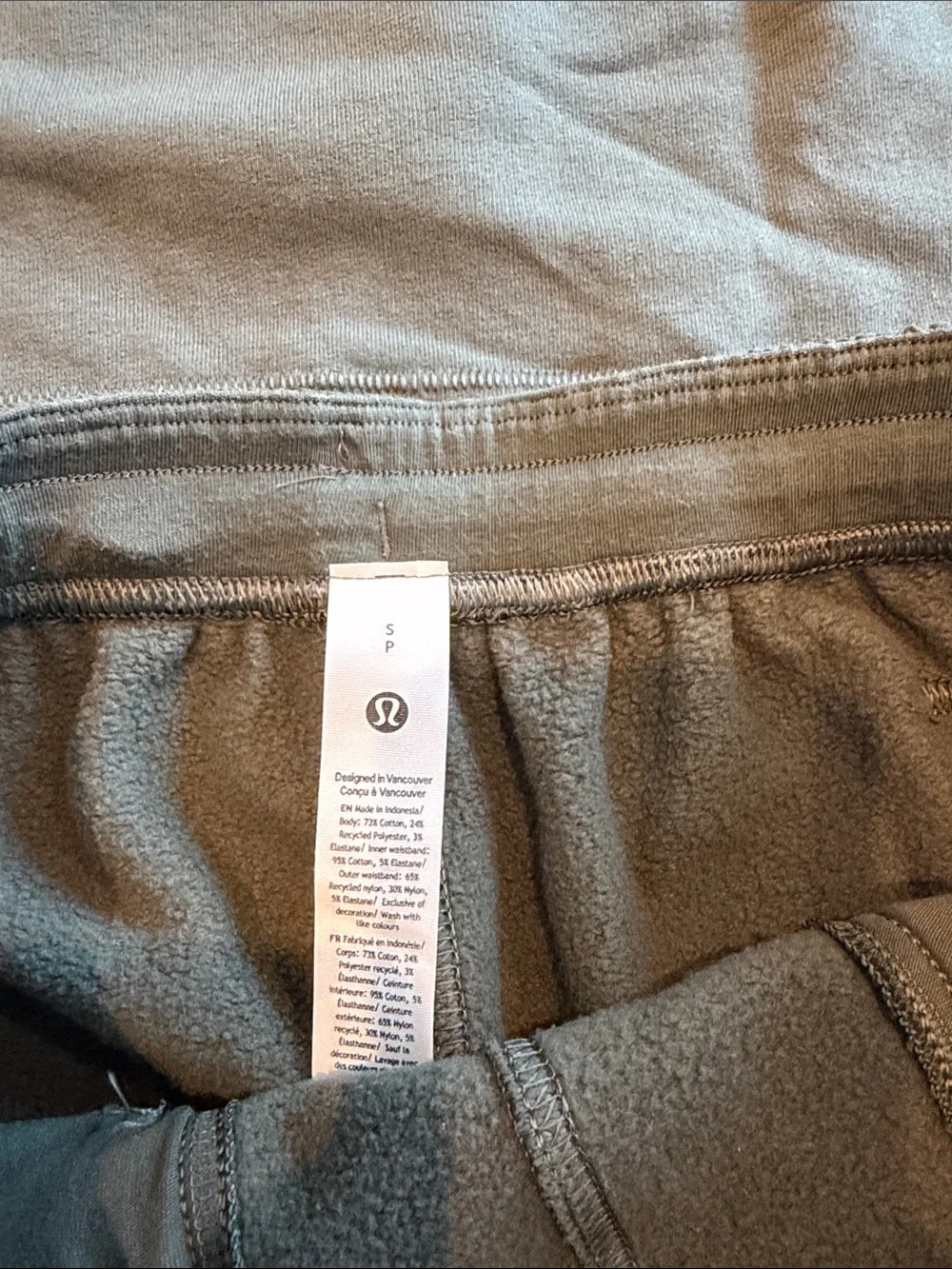 lululemon loungeful crewneck and high rise sweatpant matching set